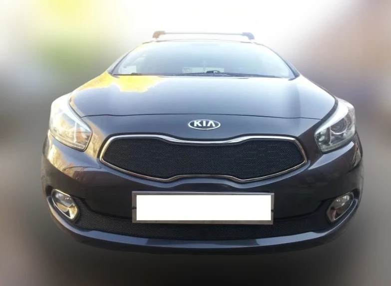 Комплект сеток black верх и низ для Kia Ceed II