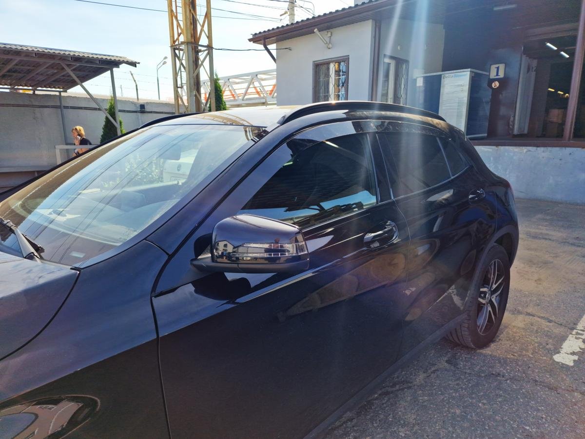 Дефлекторы окон 2D под наклоном 4 шт. для Mercedes-Benz GLA I (X156) Рестайлинг