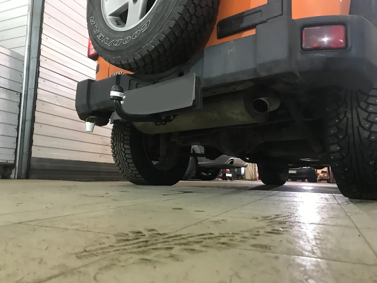 Фаркоп Oris c типом шара A для Jeep Wrangler IV (JL)