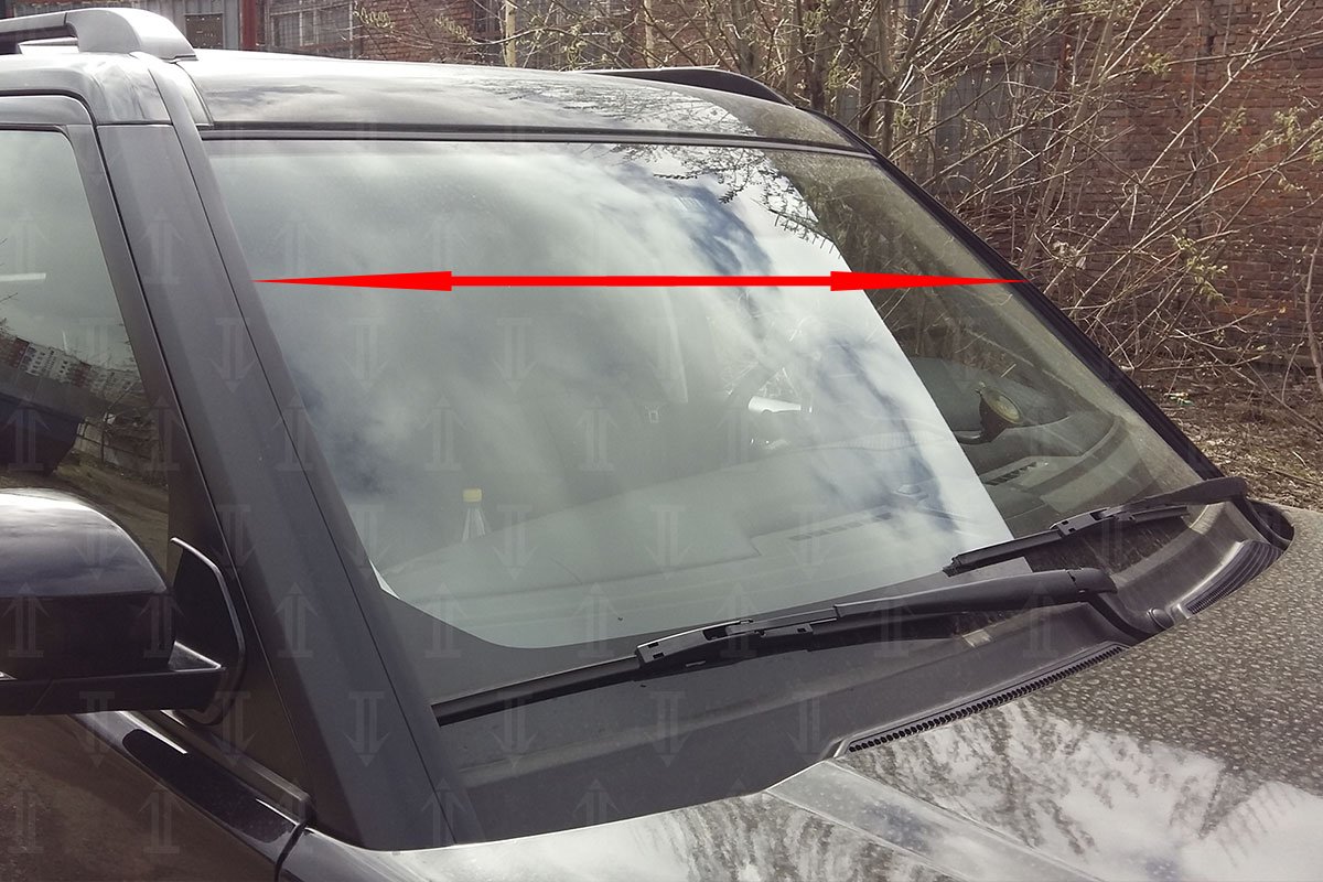 Дефлектор (водосток) лобового стекла для Land Rover Range Rover Sport I Рестайлинг