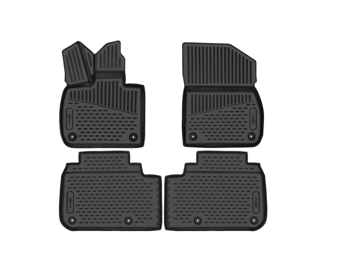 Коврики 3D в салон полиуретан 4 шт для LiXiang L7 I Рестайлинг Черный