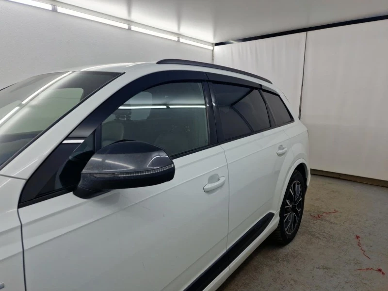 Дефлекторы окон 2D 6 шт. для Audi Q7 II (4M) Рестайлинг Черный Стрелка 11 2D290-6.S11