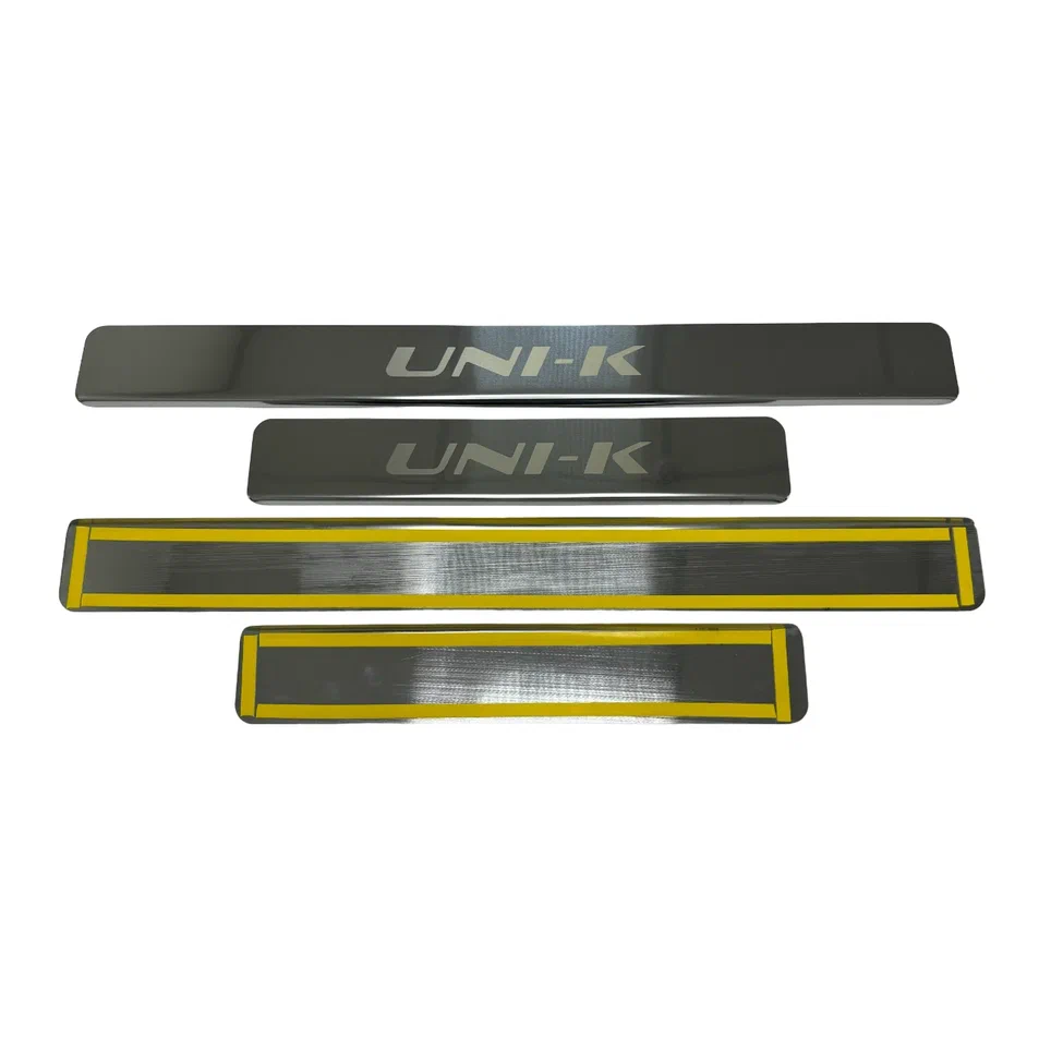 Накладки на пороги из нержавеющей стали 4шт. для Changan UNI-K