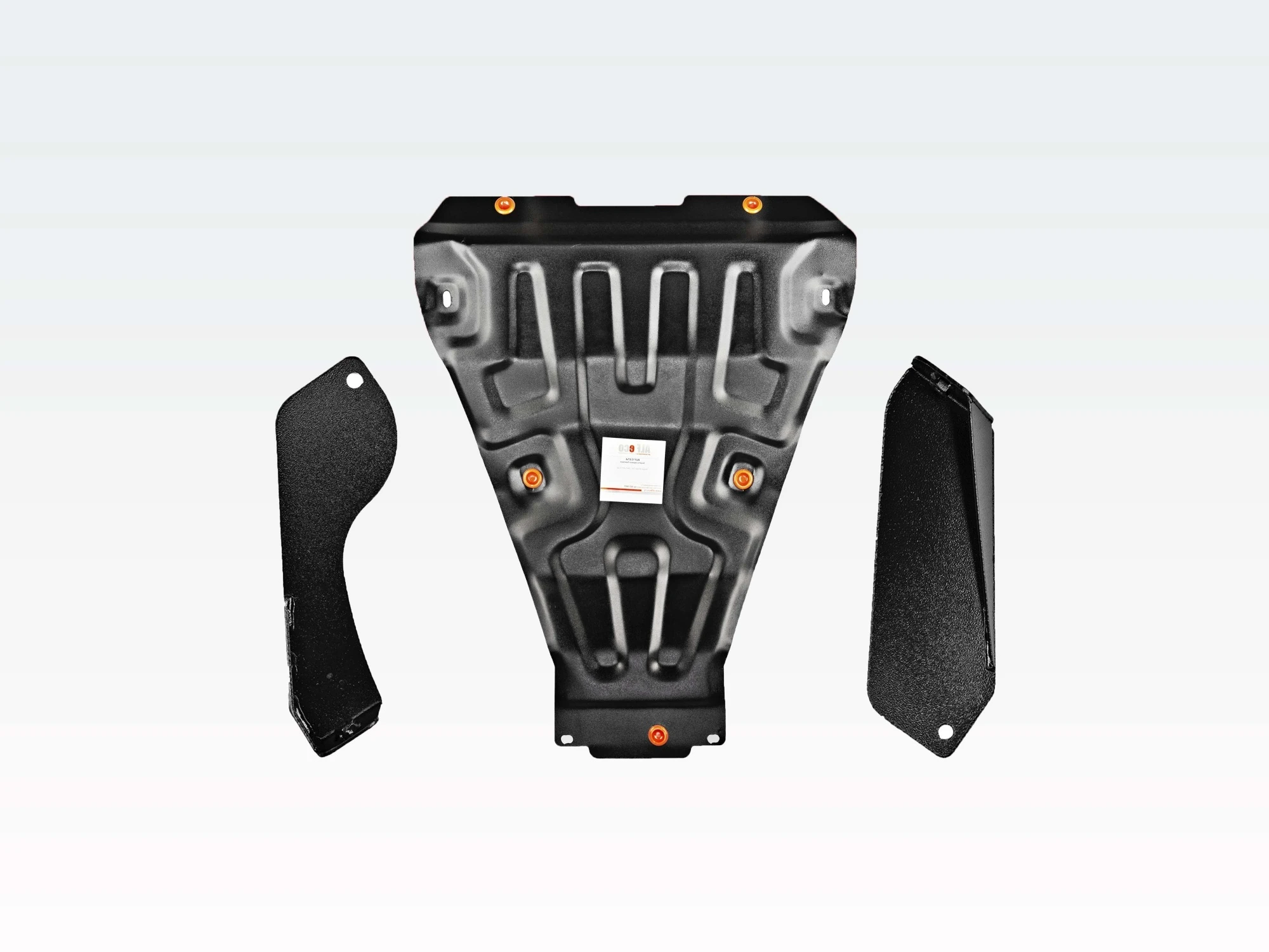 Защита заднего бампера для Nissan X-Trail II Рестайлинг Черный