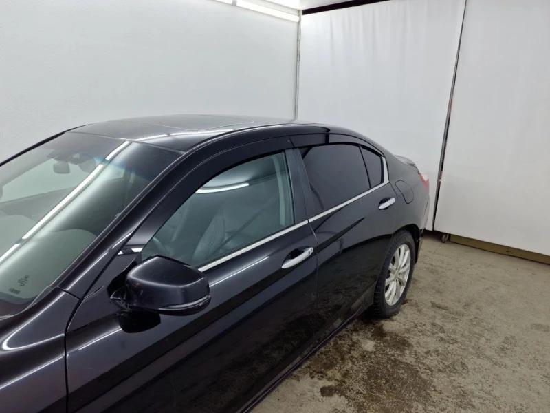 Дефлекторы окон 2D 6 шт для Honda Accord X Черные Стрелка 11 2D088-6.S11