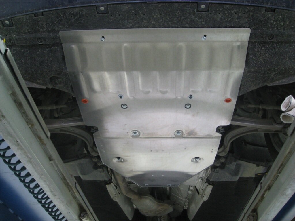 Защита картера и КПП (2 части) для Audi Q5 II (FY) Рестайлинг