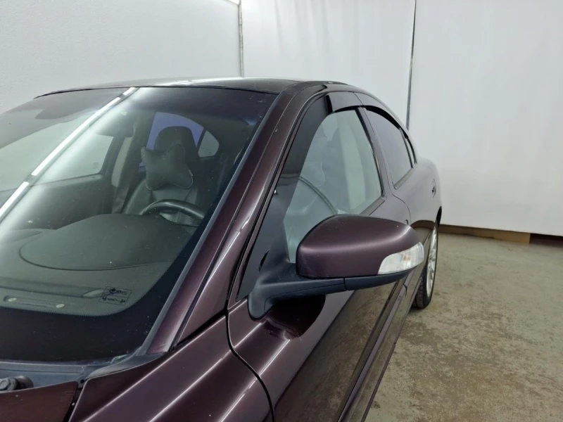 Дефлекторы окон 2D 4 шт для Volvo S60 I Рестайлинг Черные Стрелка 11 2D064-4.S11
