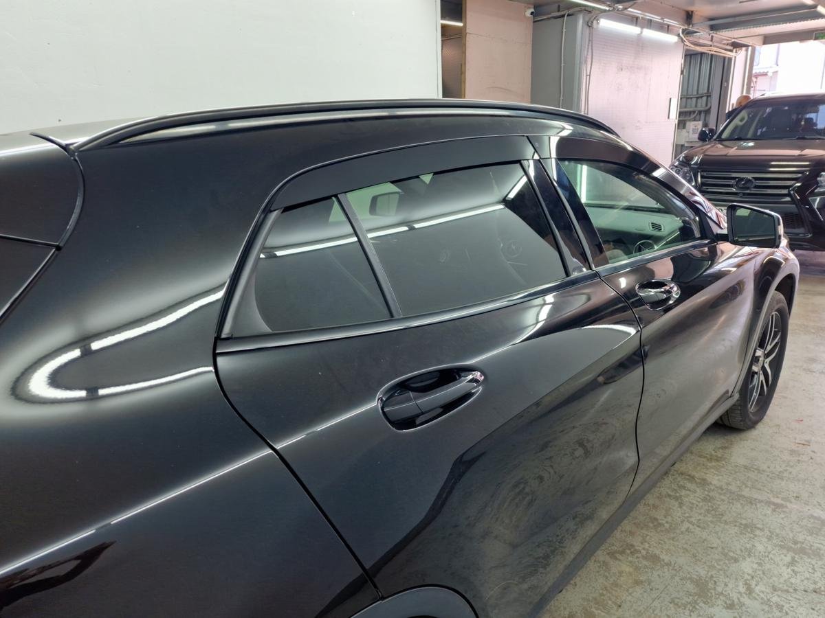 Дефлекторы окон 2D 4 шт. для Mercedes-Benz GLA I (X156) Рестайлинг