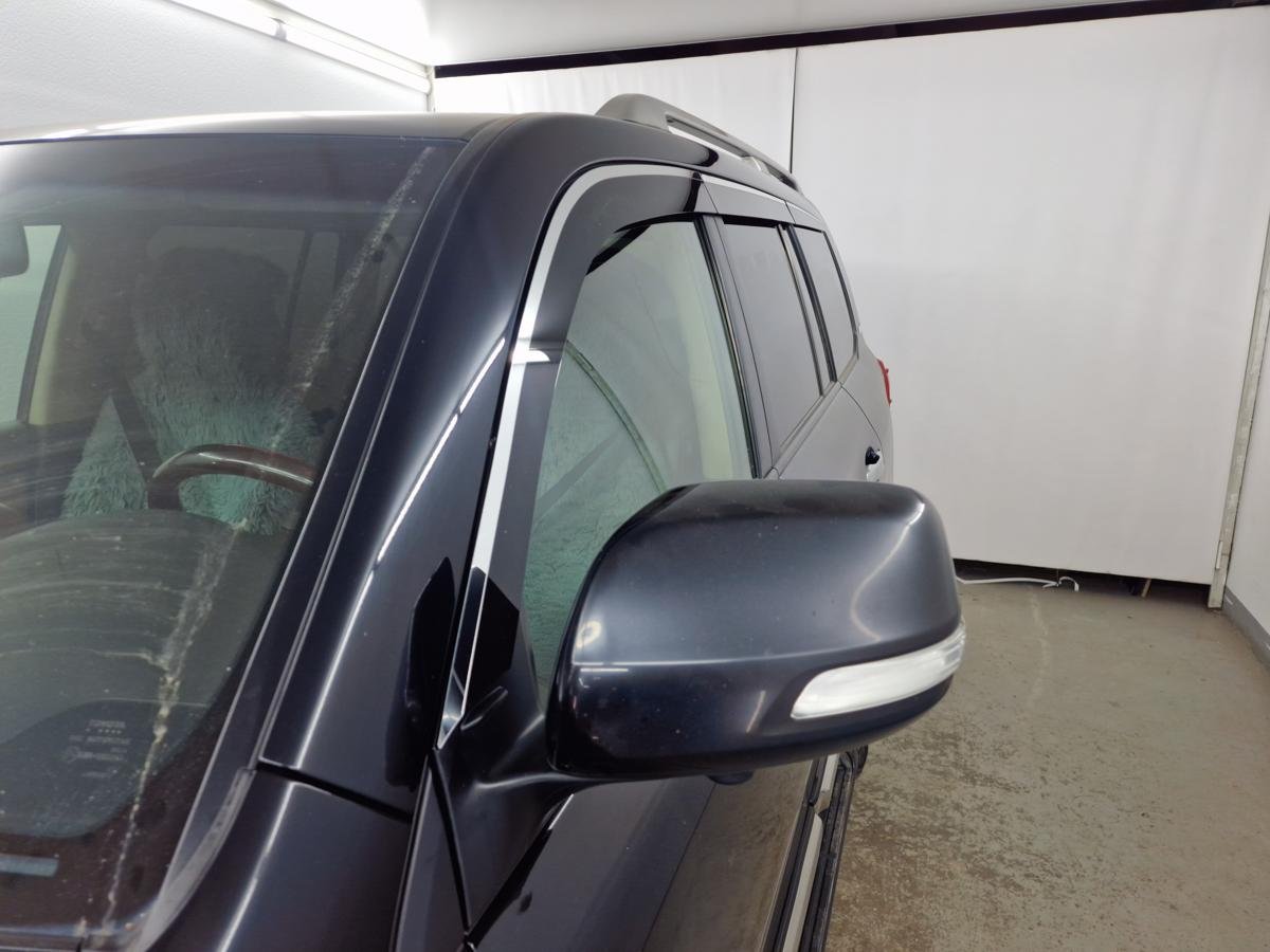 Дефлекторы окон 2D с хром накладками 6 шт. для Toyota Land Cruiser 200 Series Рестайлинг 2