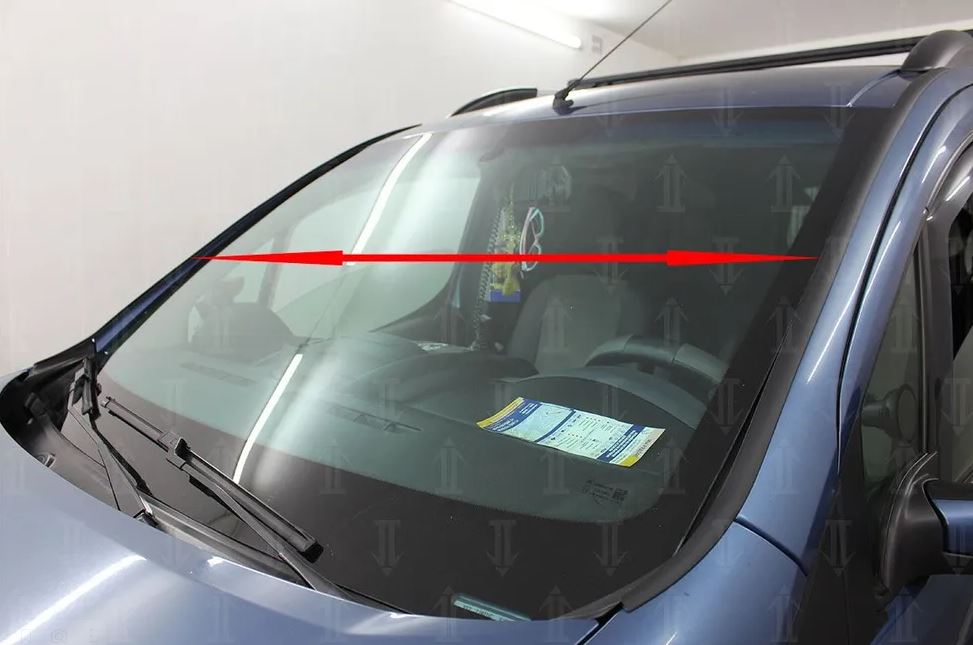 Дефлектор (водосток) лобового стекла для Citroen C4 Picasso I