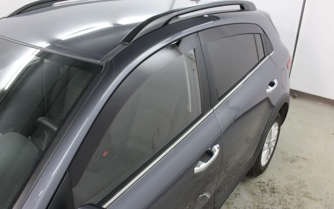 Дефлекторы окон 2D 4 шт для Kia Rio X (X-Line) I Рестайлинг