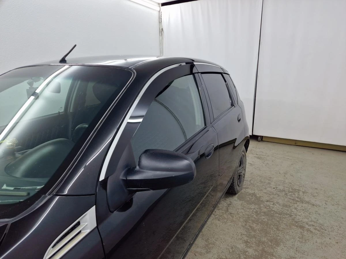 Дефлекторы окон 2D с хром накладками 6 шт. для Chevrolet Aveo I