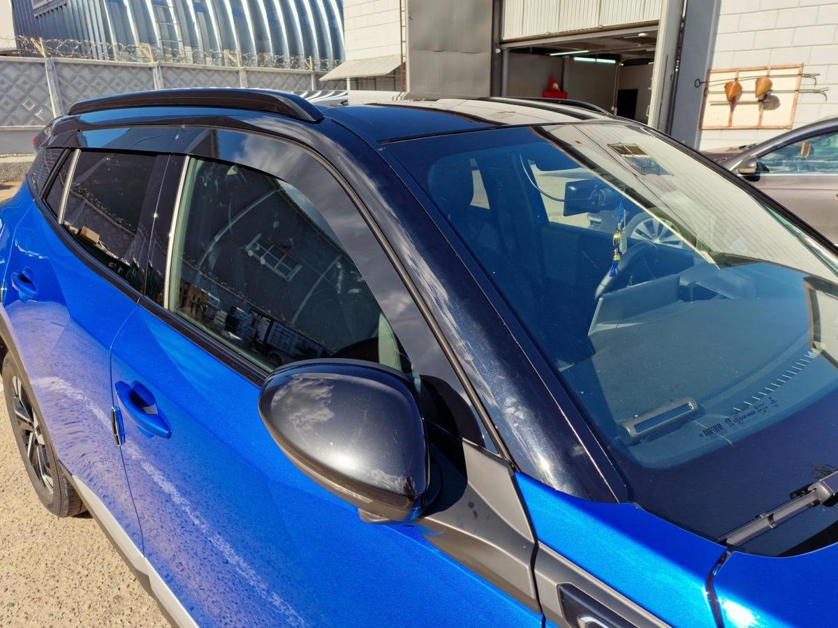 Дефлекторы окон 2D 6 шт. для Peugeot 2008 II