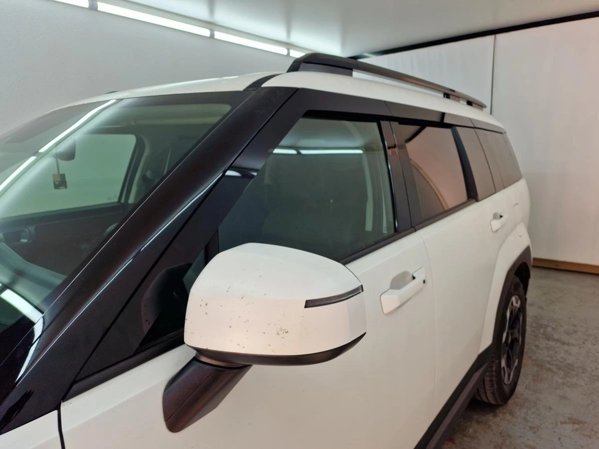 Дефлекторы окон 2D 6 шт. (под наклоном) для Hyundai Santa Fe V (MX5)