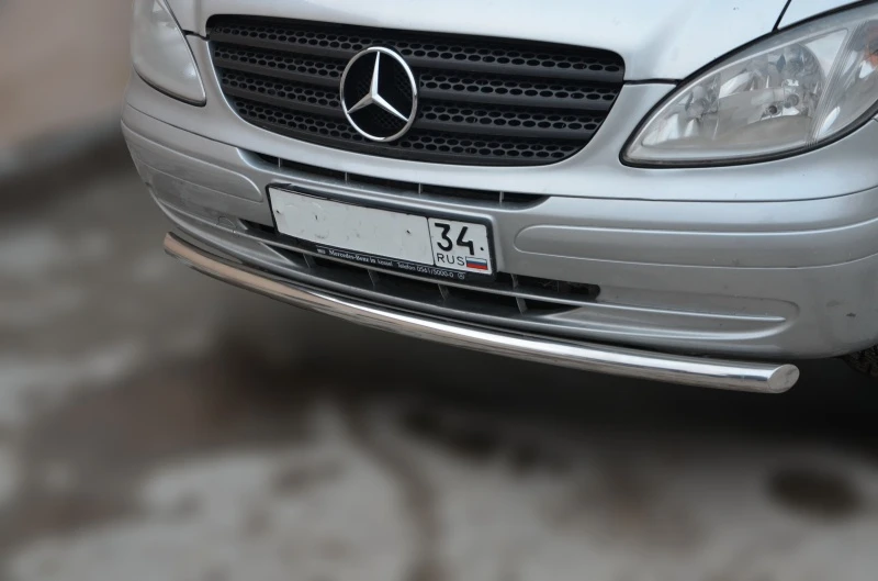 Защита переднего бампера d60 мм для Mercedes-Benz Vito II (W639) Рестайлинг  Юко MBV.2005.02