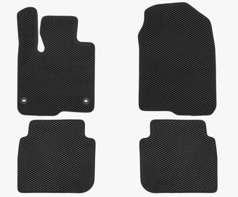 EVA коврики в салон 4шт для Honda UR-V I Рестайлинг 2 Черный Klever EVA.B.0501804622110k