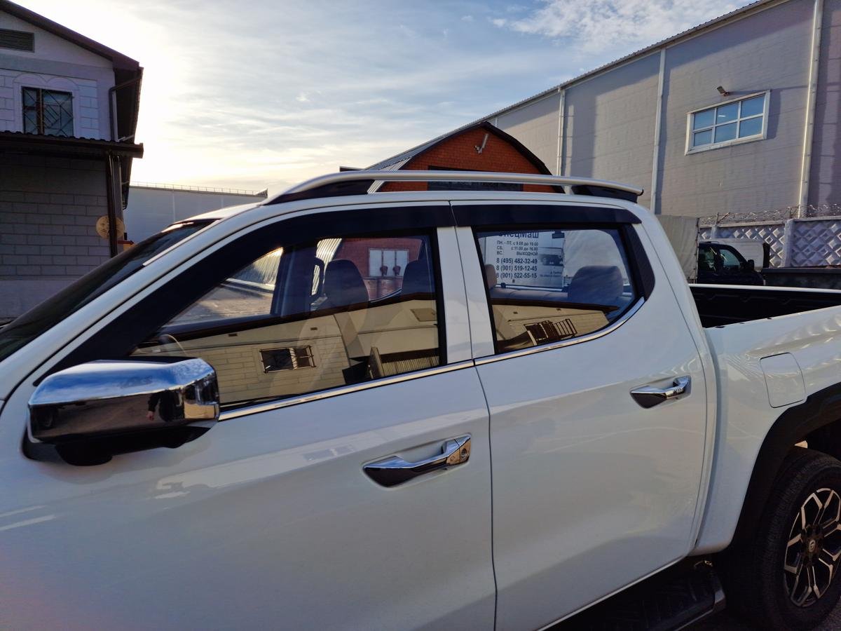 Дефлекторы окон 2D 4 шт для Changan HUNTER PLUS