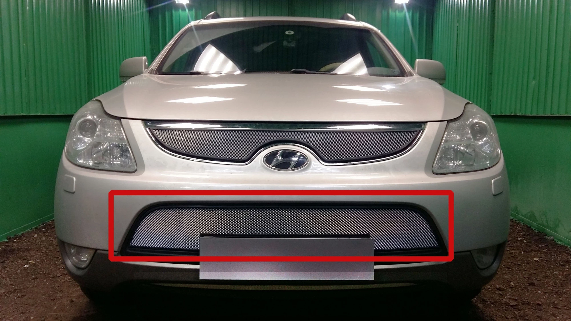 Защитная сетка радиатора центр для Hyundai ix55