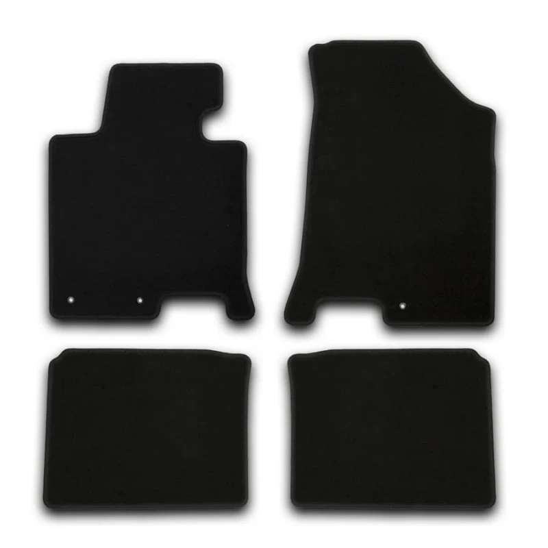 Коврики в салон Klever Econom 4шт для Hyundai i40 I Черный Klever KVR01204701200k