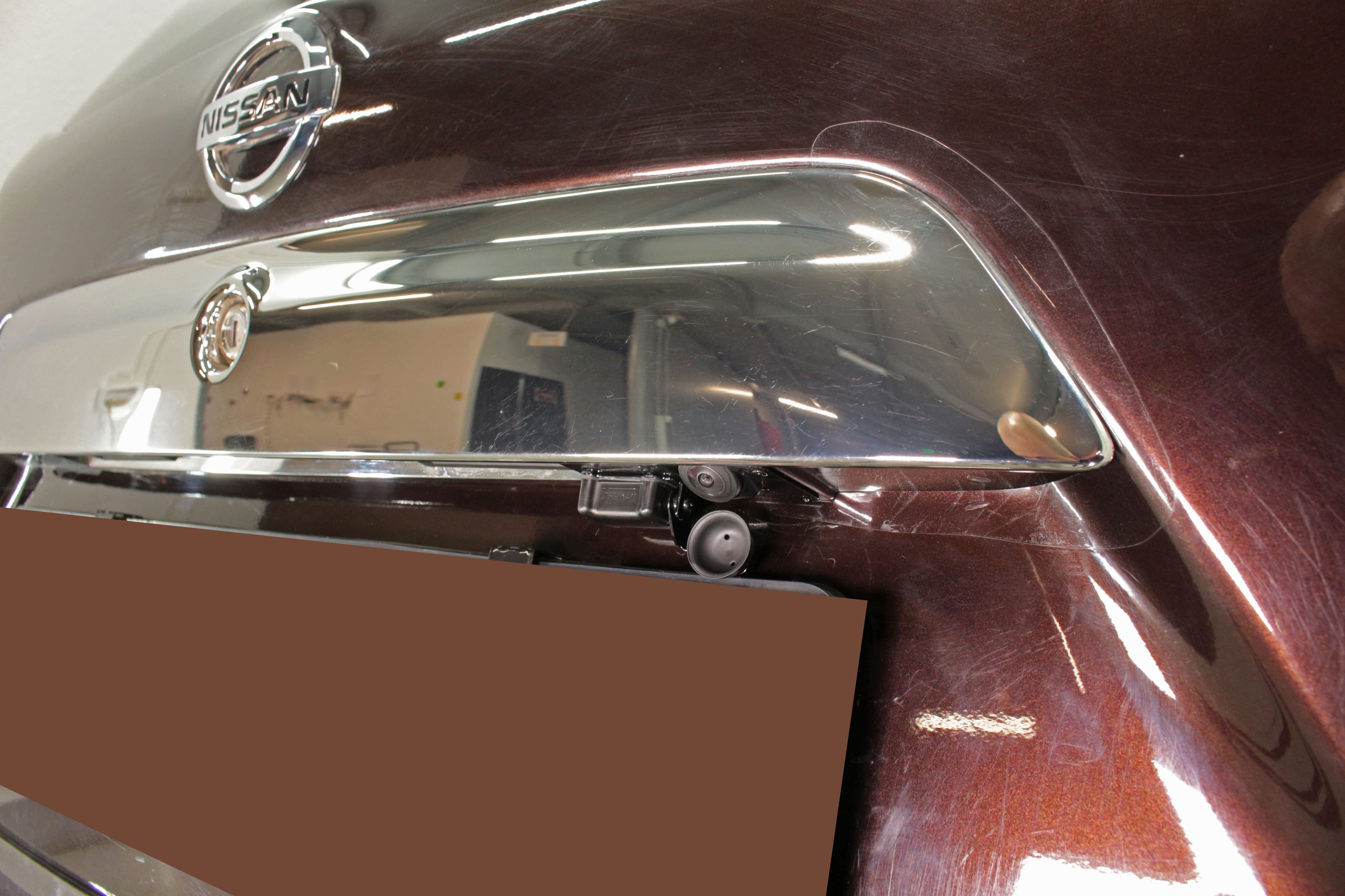 Защита камеры заднего вида для Nissan Terrano III (D10)