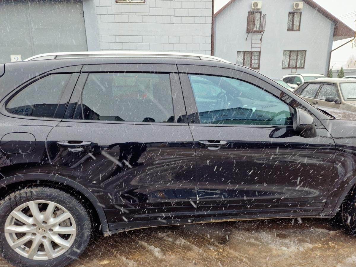 Дефлекторы окон 2D 6 шт. для Porsche Cayenne II Рестайлинг (958)