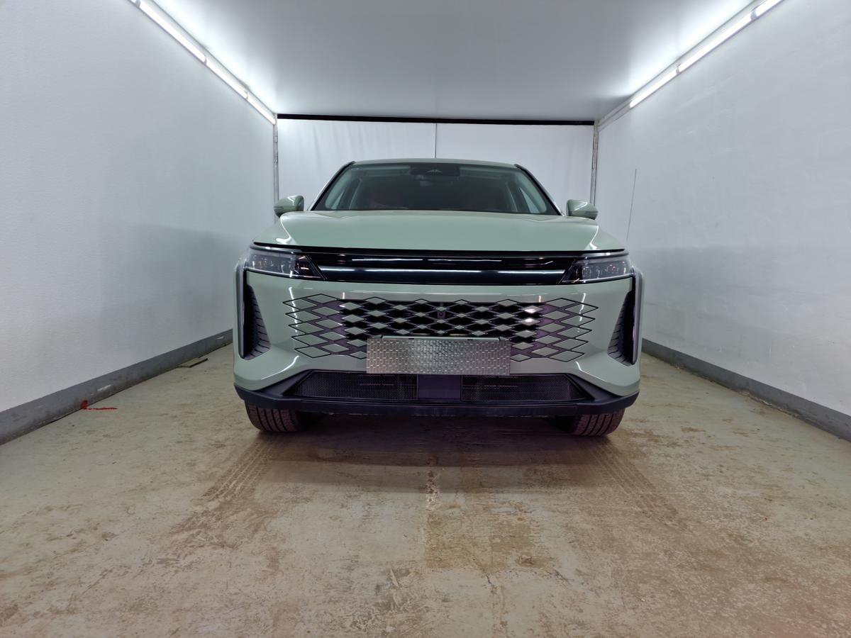 Защитная сетка радиатора низ 2 части для EXEED RX