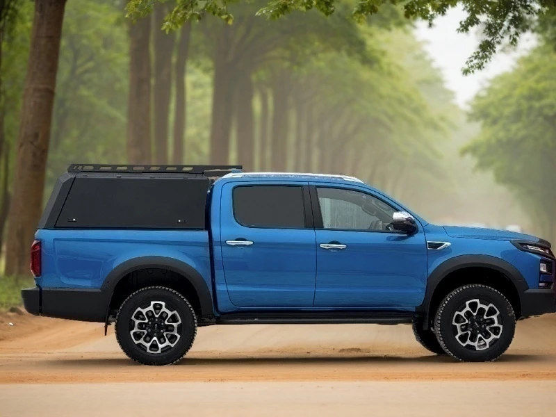 Кунг алюминиевый (3 двери) для RAM 1500 V Черный HAL HALKG108