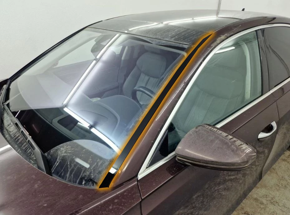 Водосток лобового стекла Премиум для Audi A8 IV (D5) Рестайлинг