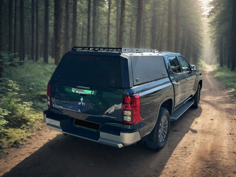 Кунг алюминиевый (3 двери) для Mitsubishi L200 VI Черный HAL HALKG106