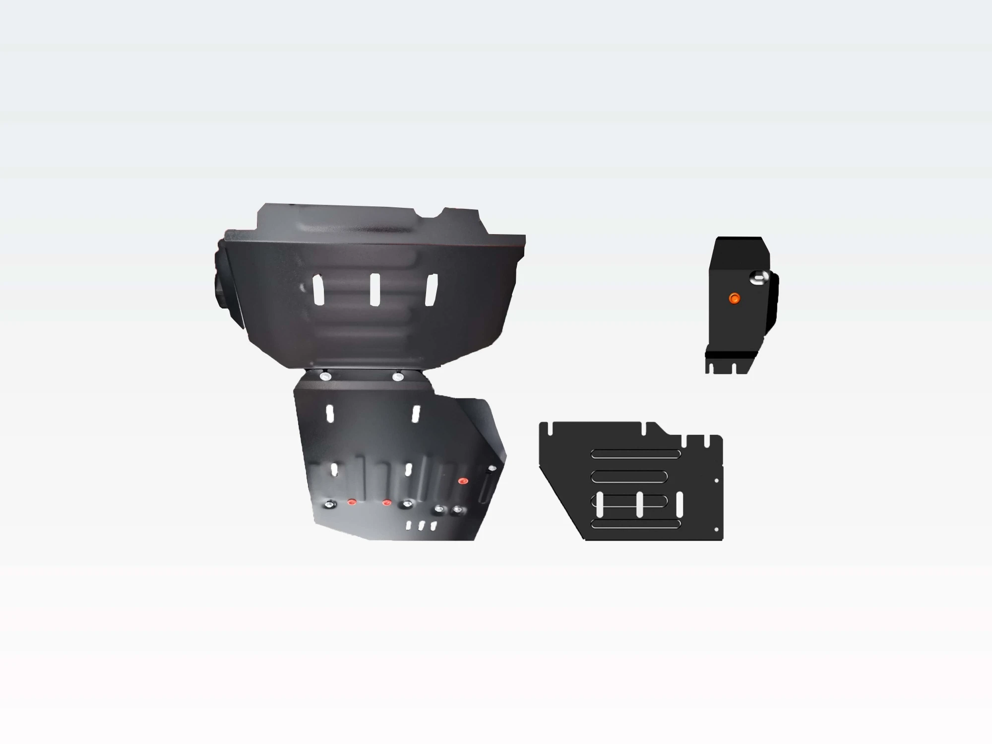 Комплект защиты (редуктор переднего моста, кпп и РК (4 части)) для Haval H5 II