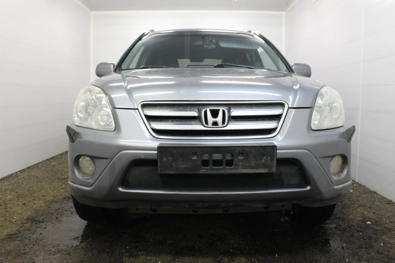 Защитная сетка радиатора для Honda CR-V II Рестайлинг Черный Стрелка 11 HCR-V04.black