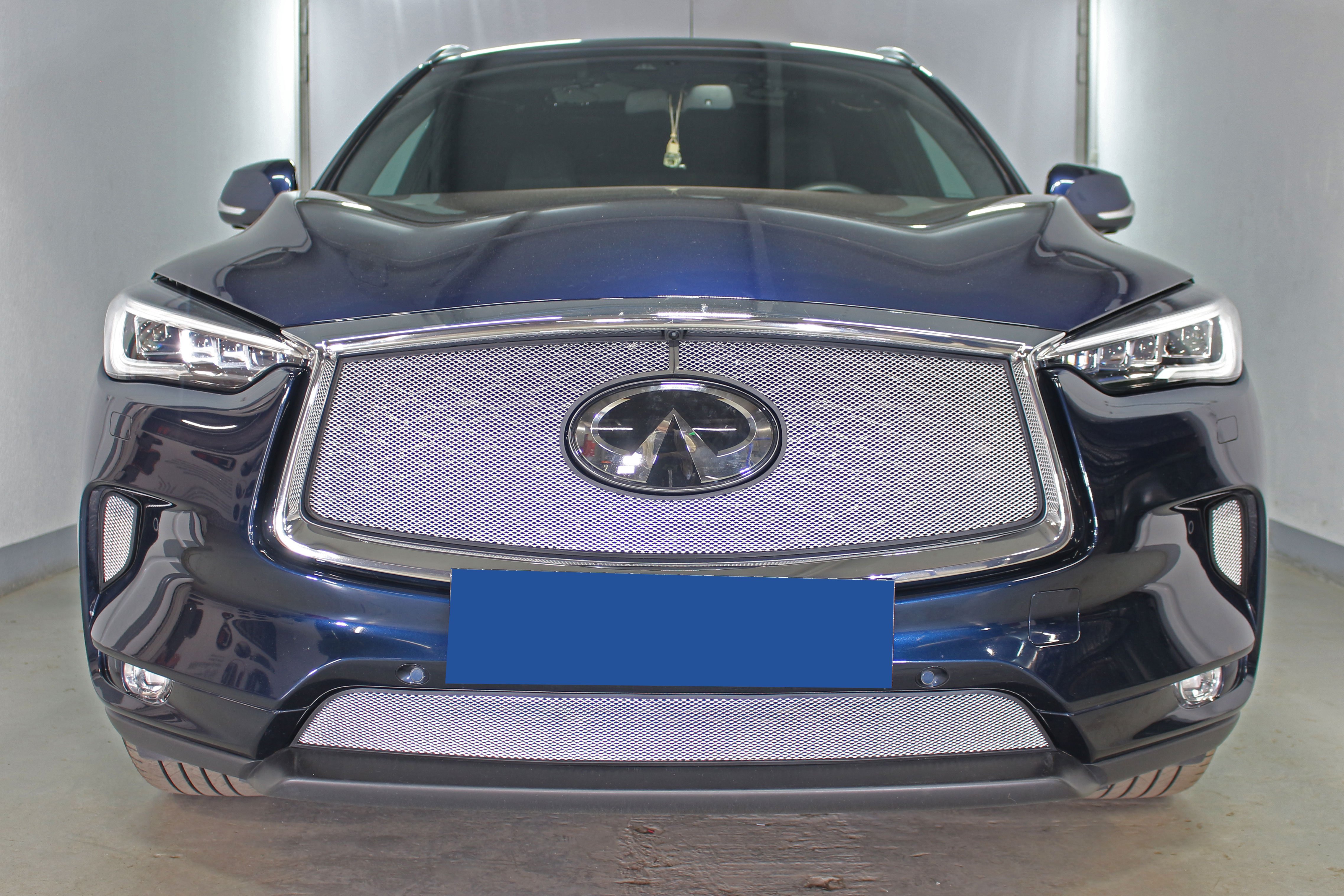 Защитная сетка радиатора верх для Infiniti QX50 II