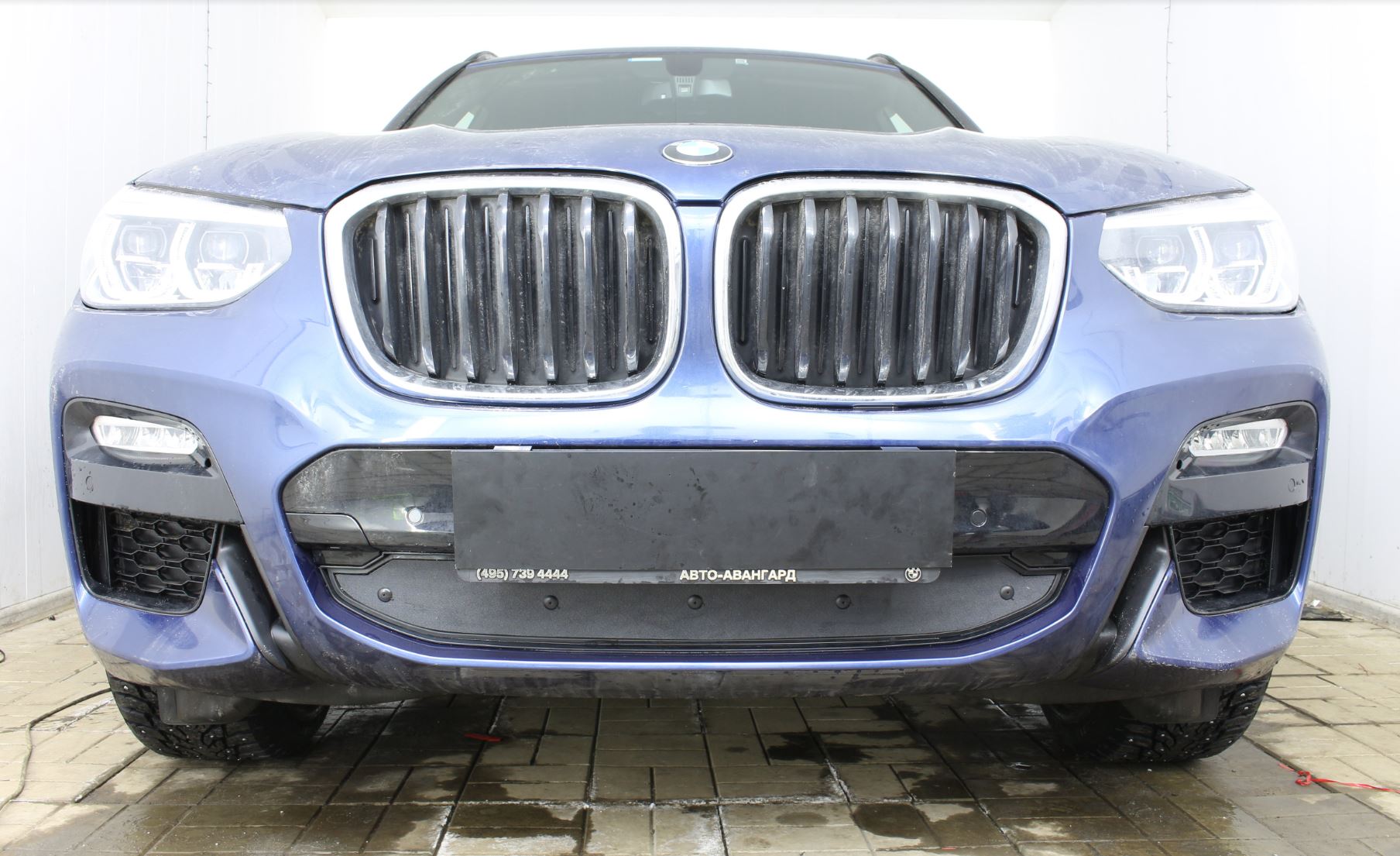 Зимняя заглушка радиатора к съемной сетке низ для BMW X3 III (G01)