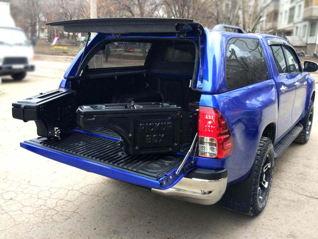 Бокс для пикапа поворотный левый PICKUPBOX для Volkswagen Amarok I Рестайлинг