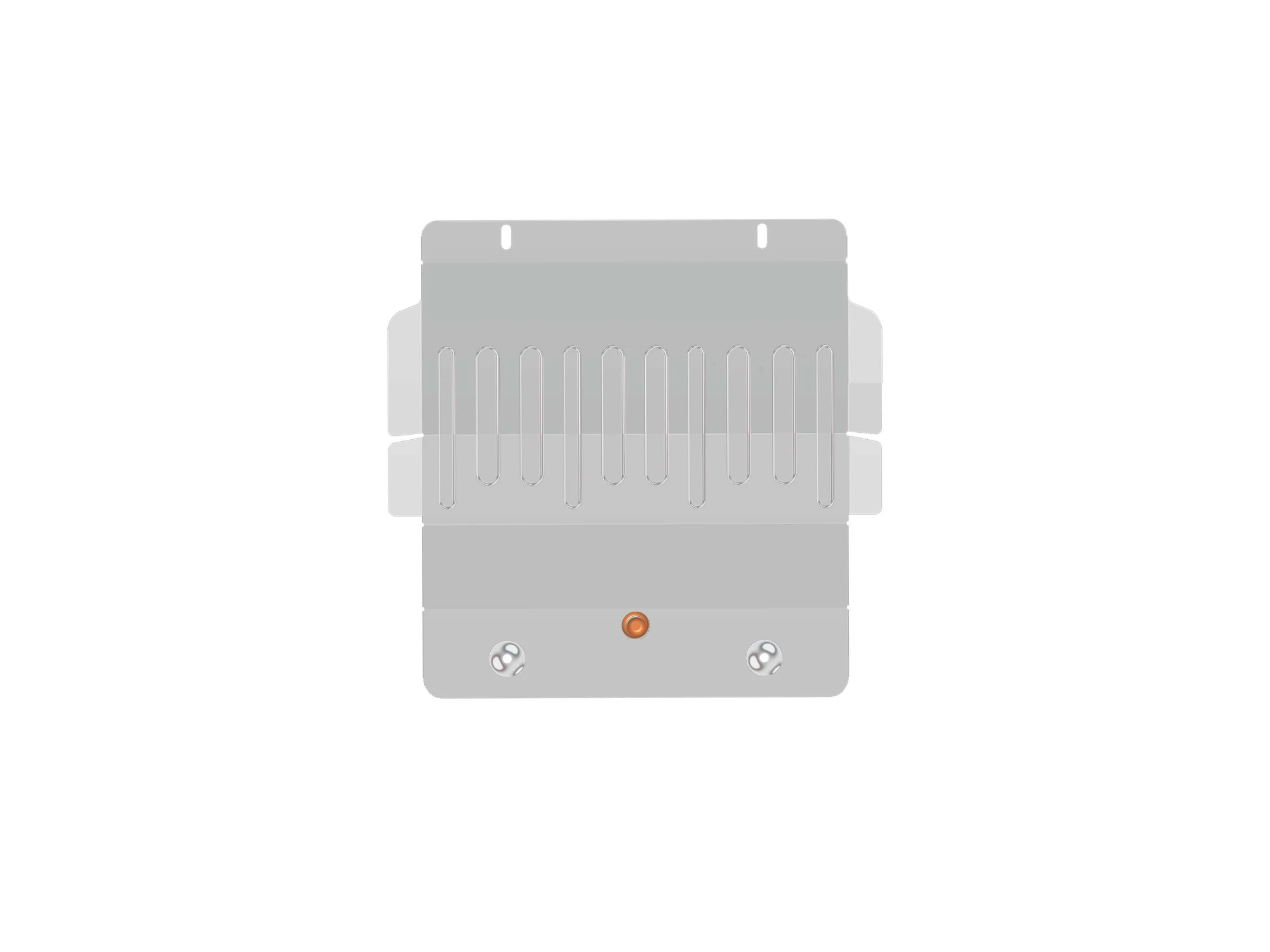 Защита редуктора переднего моста для Hyundai Terracan I Черный