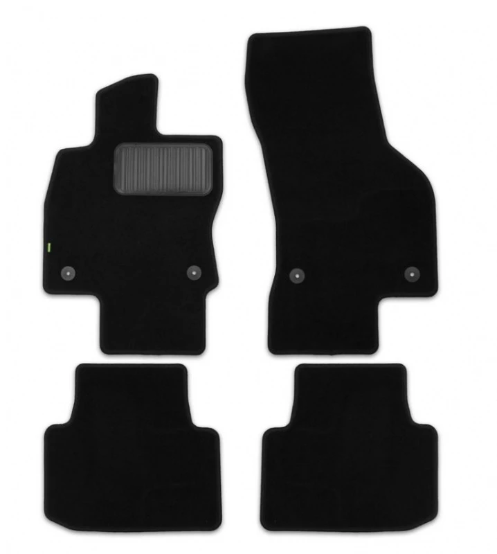 Коврики в салон Klever Standard 4шт для Volkswagen Passat B8 Черный Klever KLEVER02514601210kh