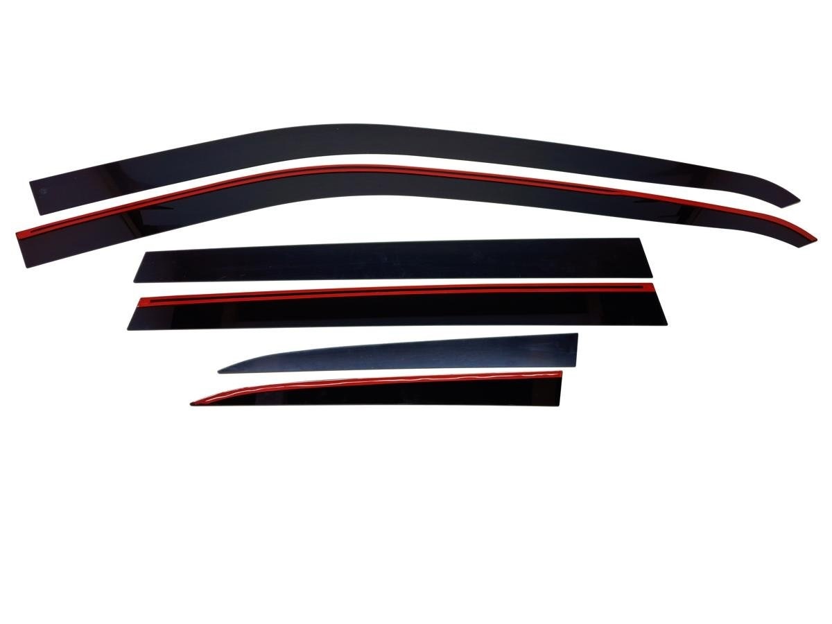 Дефлекторы окон 2D 6 шт для Jeep Compass II