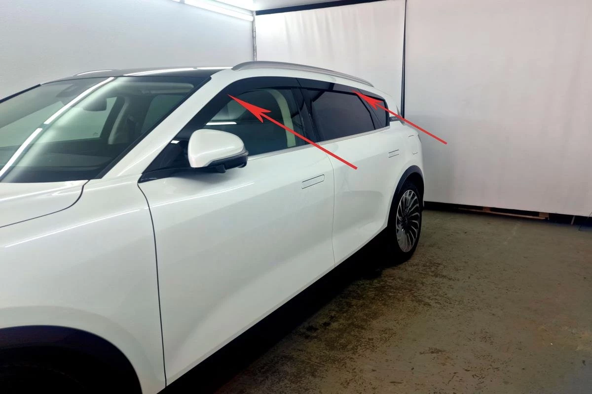 Дефлекторы окон 2D 6 шт. для Voyah Free I Рестайлинг