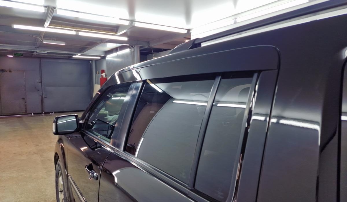 Дефлекторы окон 2D 4 шт для Honda Pilot II