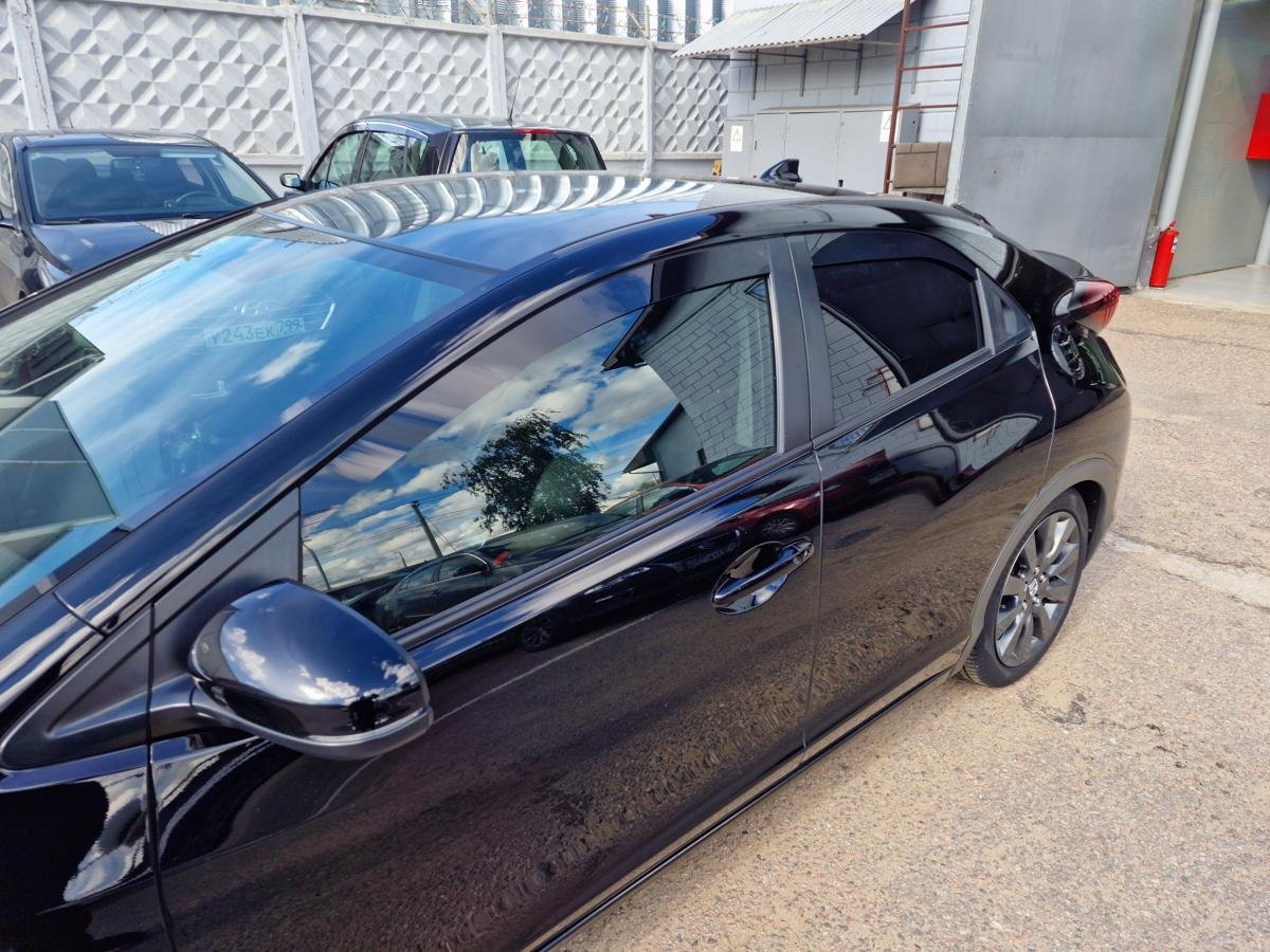 Дефлекторы окон 2D 4 шт. для Honda Civic IX