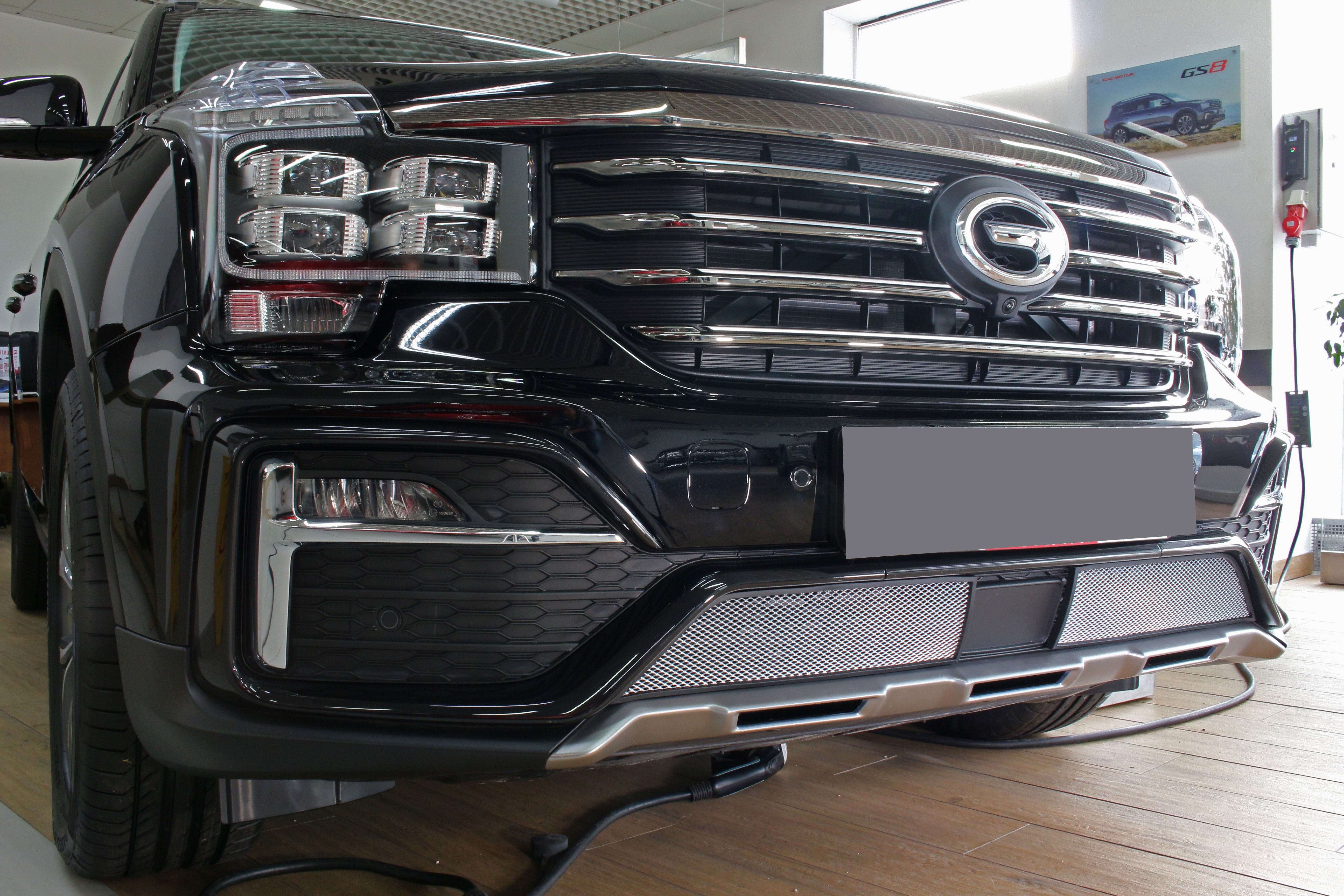 Защитная сетка радиатора низ, с датчиком ACC для GAC GS8 I