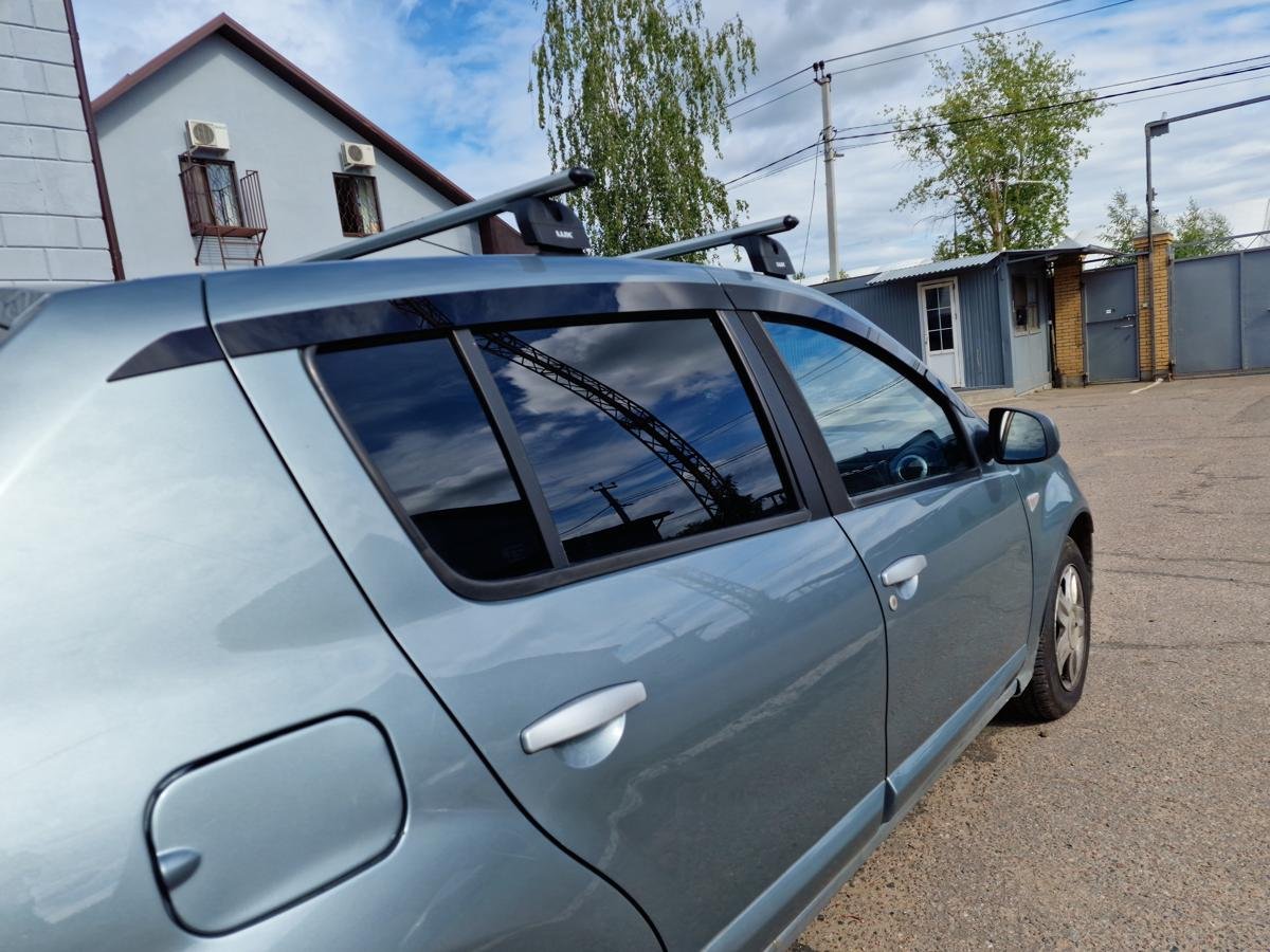 Дефлекторы окон 2D 6 шт для Renault Sandero I