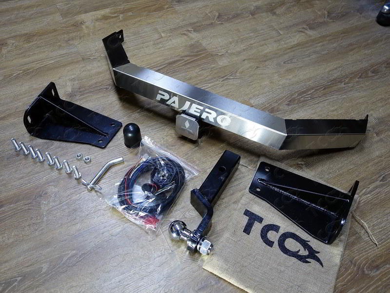 Фаркоп с типом шара Е для Mitsubishi Pajero IV Рестайлинг 2