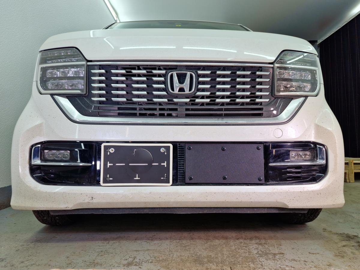 Зимняя заглушка радиатора к съемной сетке низ для Honda N-WGN II Рестайлинг