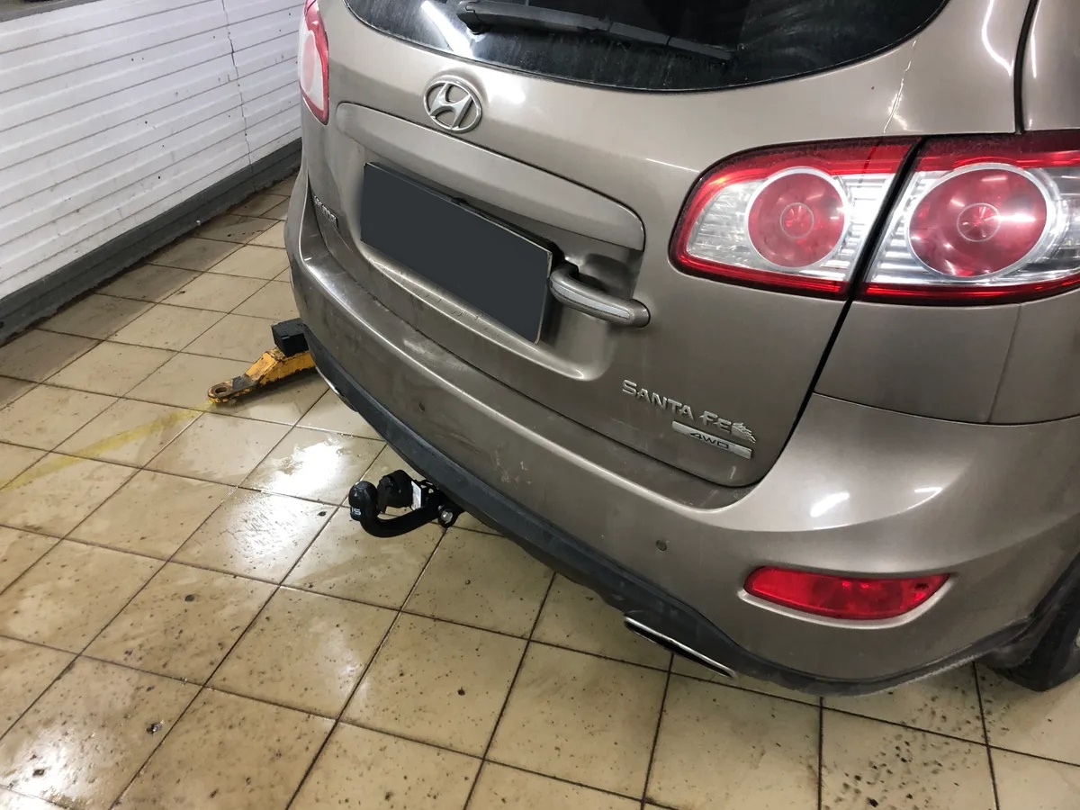 Фаркоп Oris c типом шара A для Hyundai Santa Fe II Рестайлинг