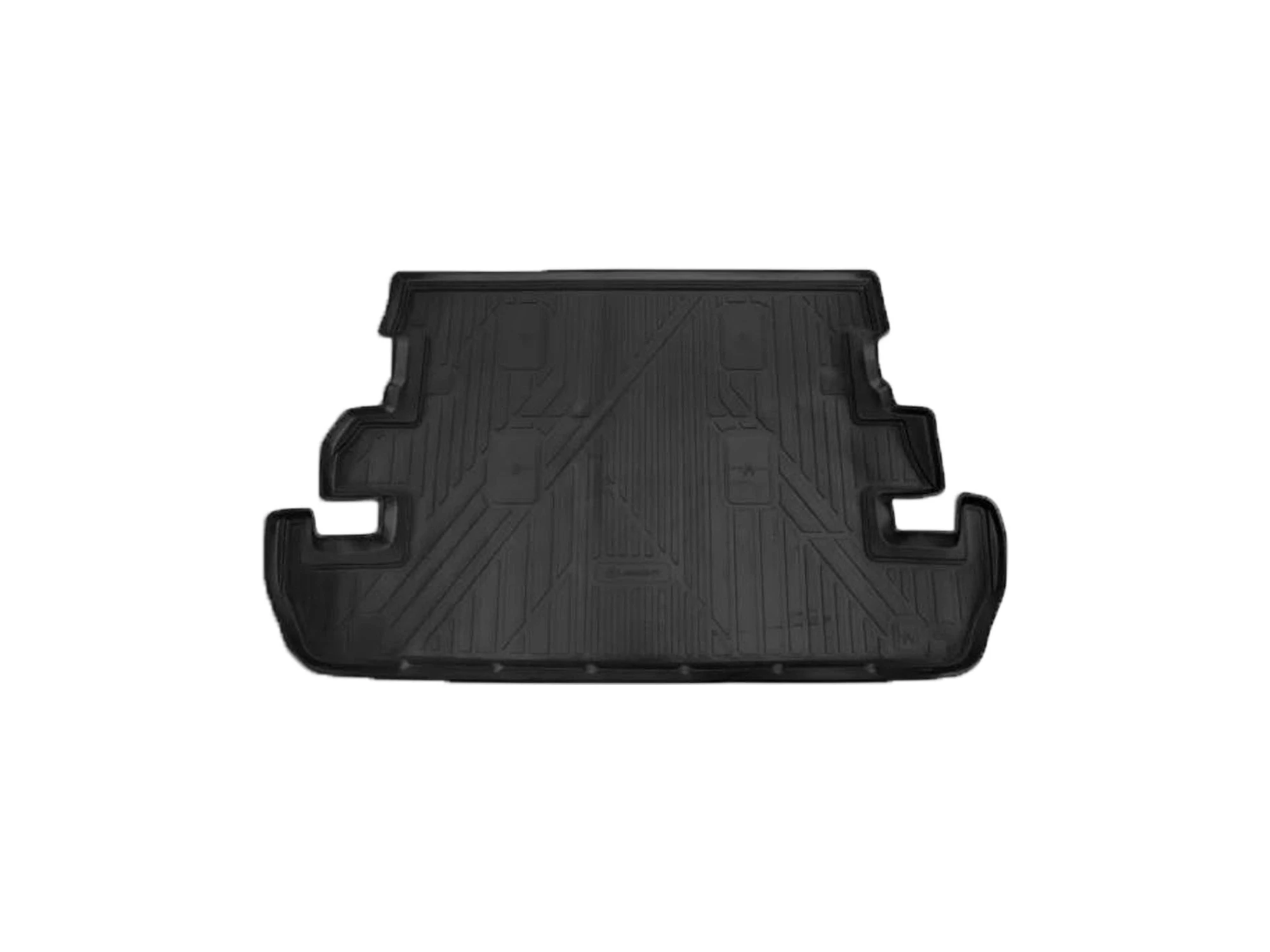 Коврик в багажник для Toyota Land Cruiser 200 Series Рестайлинг 1 Черный