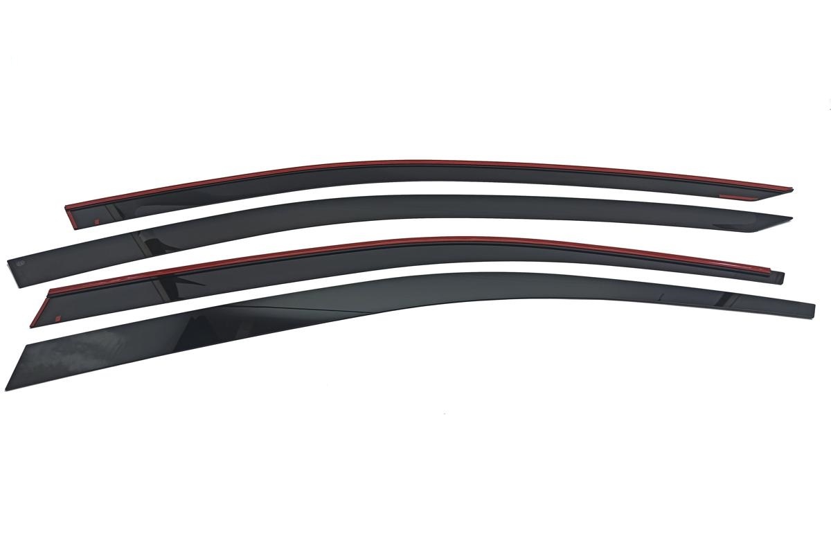 Дефлекторы окон 2D 4 шт для Skoda Octavia III (A7)