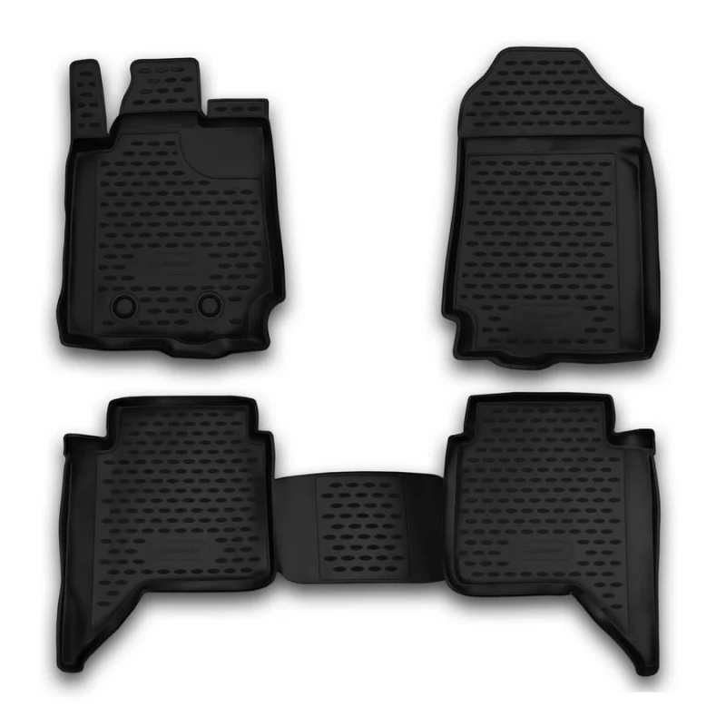 Коврики в салон полиуретан 4шт для Ford Ranger III Черный Element ELEMENT1634210k