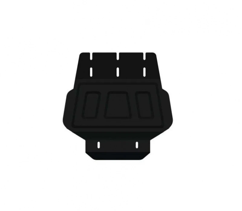 Защита РК для Mitsubishi Pajero Sport II Рестайлинг Черный Alfeco ALF14092ST