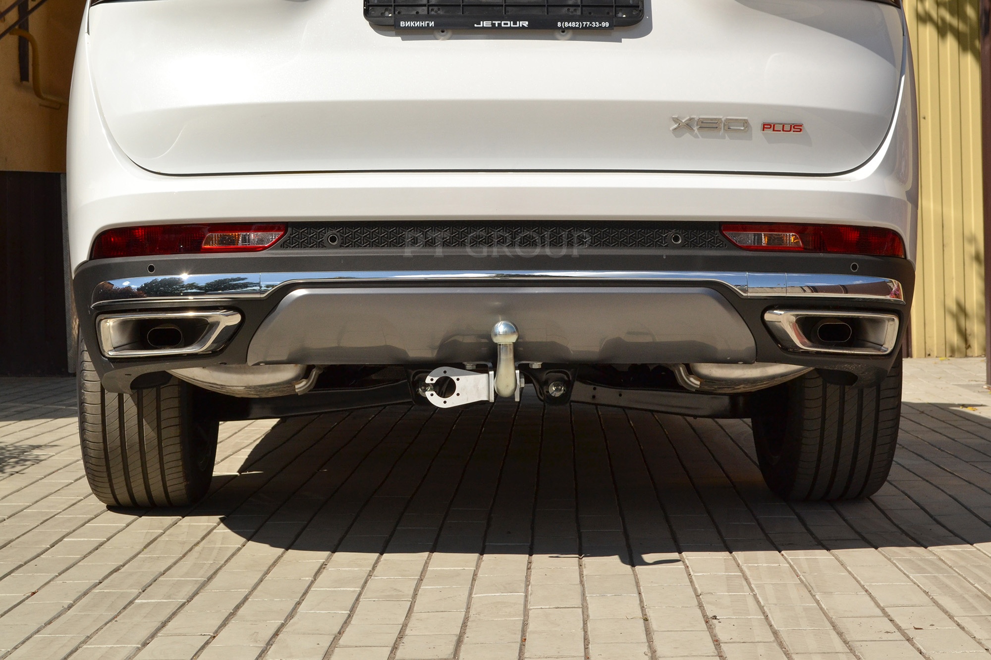 Фаркоп Pt group с типом шара A оцинкованный для Jetour X90 PLUS